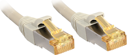Fotoja e Kabllo rrjeti Lindy, RJ-45/RJ-45, cat.7, 3m, e hirtë