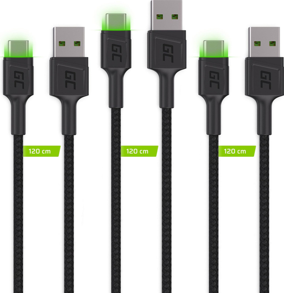 Fotoja e Set kabllosh Green Cell USB