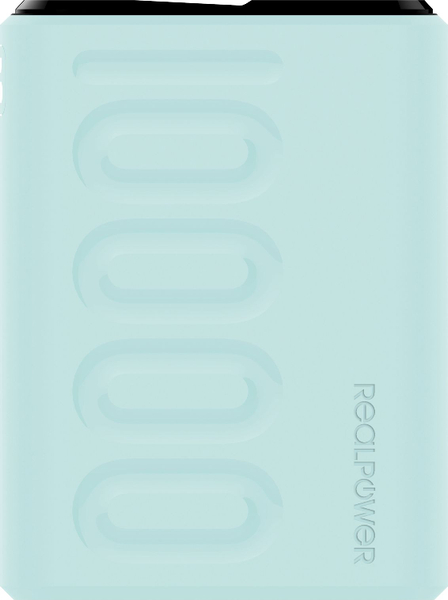 Fotoja e Powerbank RealPower PB-10000PD+, 10000mAh, i kaltër