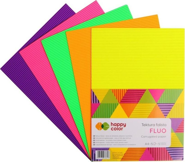 Fotoja e Karton i valëzuar Happy Color, A4