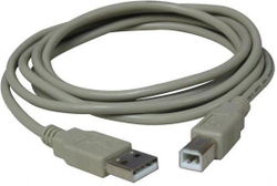 Fotoja e Kabllo USB Logo USB-A - USB-B (17059), 3 m, e bardhë
