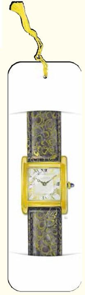 Fotoja e Fletëndarëse DA VINCI Square Watch, katrore, metalike