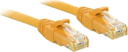 Fotoja e Kabllo Lindy Patchcord, kat. 6, U/UTP, 10m, e portokalltë