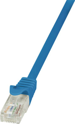Fotoja e Kabllo rrjeti LogiLink RJ-45/RJ-45, Cat.6, U/UTP, 1.5m, e kaltër