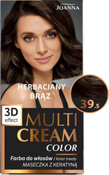 Fotoja e Ngjyrë për flokë Joanna Multi Cream, nr. 39.5 Tea Brown