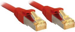 Fotoja e Kabllo rrjeti Lindy Patchcord Cat.7 (47294), S/FTP, PIMF, LSOH, 2m, e kuqe