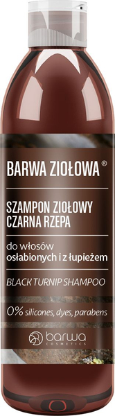 Fotoja e Shampo flokësh Barwa, rrepë e zezë, 250 ml
