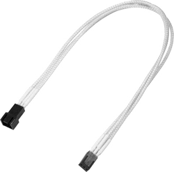 Fotoja e Kabllo Nanoxia 3-pin - 3-pin, 0.3m, e bardhë
