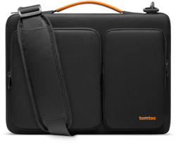 Fotoja e Çantë tomtoc Messenger për MacBook 2019 16", e zezë