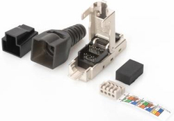 Fotoja e Prizë Digitus RJ45, cat 6A, T568 A / B, 10 GbE