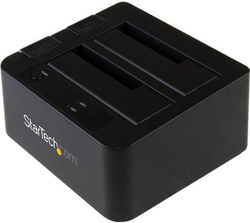 Fotoja e Stacion dokues StarTech për disqe 2.5”/3.5” SDOCK2U313, USB 3.2 Gen 2, i zi