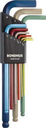 Fotoja e Set çelësash Allen Bondhus, 9 copë