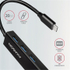 Fotoja e Hub AXAGON, 3x USB-A + Gigabit Ethernet, metal, Picture 5