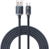 Fotoja e Kabllo karikimi / të dhënash Baseus Crystal Shine Series USB-A - USB-C, 100W, 2m, e zezë, Picture 1