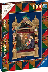 Fotoja e Puzzle Ravensburger Harry Potter on the Way to Hogwards, 1000 pjesë