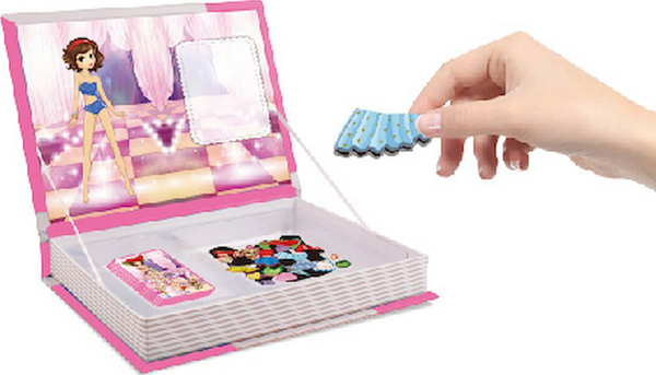 Fotoja e Puzzle magnetik Smily Play Fashionable Lady, +3 vjeç