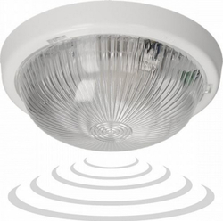 Fotoja e Ndriçues me sensor lëvizjeje Orno 7070T-ALFA / MS, 100 W, E 27, i bardhë