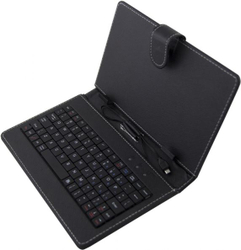 Fotoja e Mbrojtëse për tablet Esperanza Madeira EK127, 8", me tastierë, e zezë