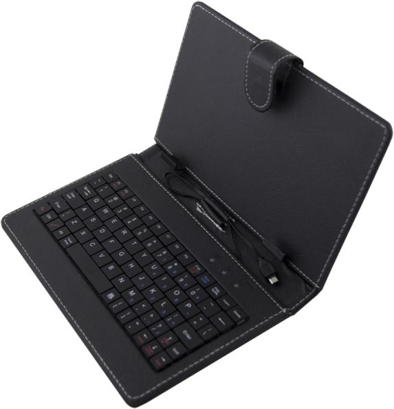 Fotoja e Mbrojtëse për tablet Esperanza Madeira EK127, 8", me tastierë, e zezë