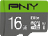 Fotoja e Kartë memorie PNY Elite MicroSDHC, 16GB, Picture 1