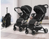 Fotoja e Karrocë për femijë Baby Center Melandi B3-3-e zezë, Picture 4