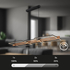 Fotoja e Ndriçues Briloner LED 38 W, 4900 lm, 3000 K, 108×35×150 cm, i zi, Picture 2