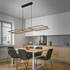 Fotoja e Ndriçues Briloner LED 38 W, 4900 lm, 3000 K, 108×35×150 cm, i zi, Picture 5