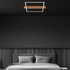 Fotoja e Ndriçues Briloner LED 14 W, 1650 lm, 3000 K, 43×35×7,5 cm, i zi/kafe e hapur, Picture 3