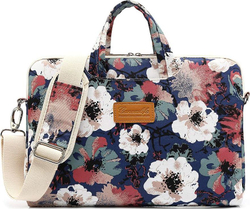 Fotoja e Çantë për laptop Canvaslife Briefcase 15–16″, 37,5 x 26,5 × 3 cm, e kaltër