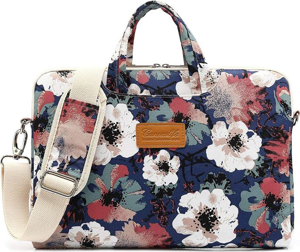 Fotoja e Çantë për laptop Canvaslife Briefcase 15–16″, 37,5 x 26,5 × 3 cm, e kaltër