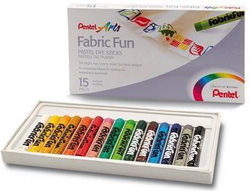 Fotoja e Ngjyra pastel Pentel, 15 ngjyra
