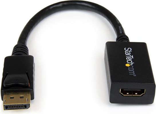 Fotoja e Përshtatës StarTech DisplayPort në HDMI AV, i zi
