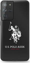 Fotoja e Mbrojtëse US POLO për Samsung 21 Ultra, e zezë