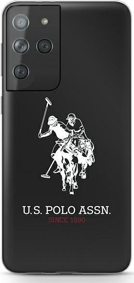 Fotoja e Mbrojtëse US POLO për Samsung 21 Ultra, e zezë