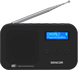 Fotoja e Radio Sencor SRD 7200, e zezë