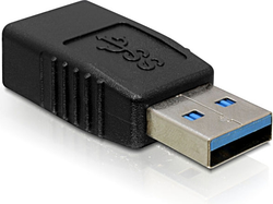 Fotoja e Adapter USB DeLock (65174), USB në USB, i zi