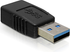 Fotoja e Adapter USB DeLock (65174), USB në USB, i zi, Picture 1