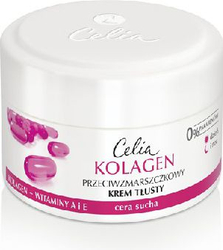Fotoja e Krem kundër rrudhave për lëkurë të thatë Celia Collagen, 50 ml