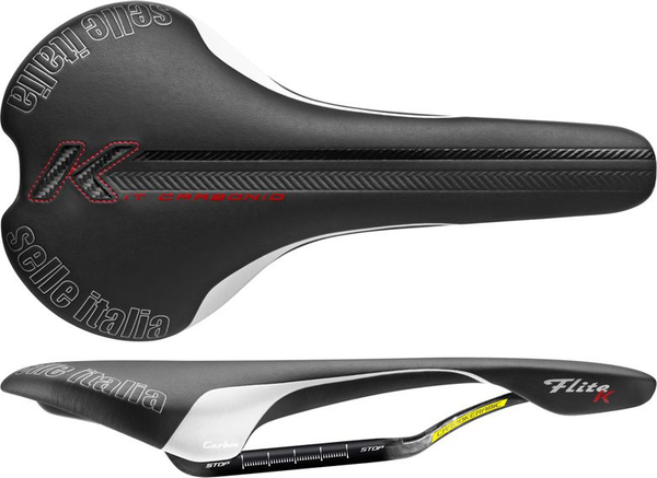Fotoja e Shalë biçiklete Selle Italia Carbonio, e zezë