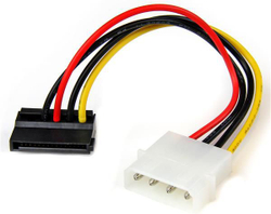 Fotoja e Përshtatës StarTech Molex - SATA, 0.15m, Multicolor