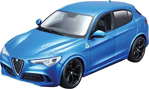 Fotoja e Makinë lodër Bburago B18-21086 1:24 ALFA Romeo Stelvio, e kaltër