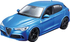 Fotoja e Makinë lodër Bburago B18-21086 1:24 ALFA Romeo Stelvio, e kaltër, Picture 1