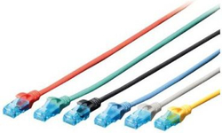 Fotoja e Kabllo patchcord Digitus U/UTP, Cat.5e, PVC, 0.25m, e hirtë