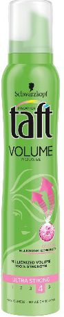 Fotoja e Shkumë për flokë Schwarzkopf Taft Volume Super Strong, 200 ml