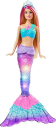 Fotoja e Kukull Barbie Dreamtopia Doll - Sirena me drita vezulluese (HDJ36)