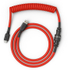 Fotoja e Kabllo Glorious Coiled Cable, USB-C/USB-A, 1,37m, e kuqe, Picture 2