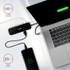 Fotoja e Hub shumëfunksional AXAGON 5në1 USB 3.2 Gen 1, 4x USB-A, HDMI, PD 100W, kabllo USB-C 20cm, Picture 4
