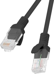 Fotoja e Kabllo Lanberg Patchcord, Cat6, e pambrojtur, 0.25 m, e zezë