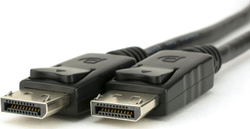 Fotoja e Kabllo Akyga DisplayPort në DisplayPort, 1.8m, e zezë