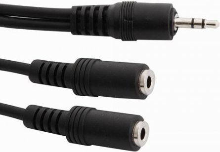 Fotoja e Përshtatës Arkas Jack 3.5mm - Jack 3.5mm x2 cable 0.2m